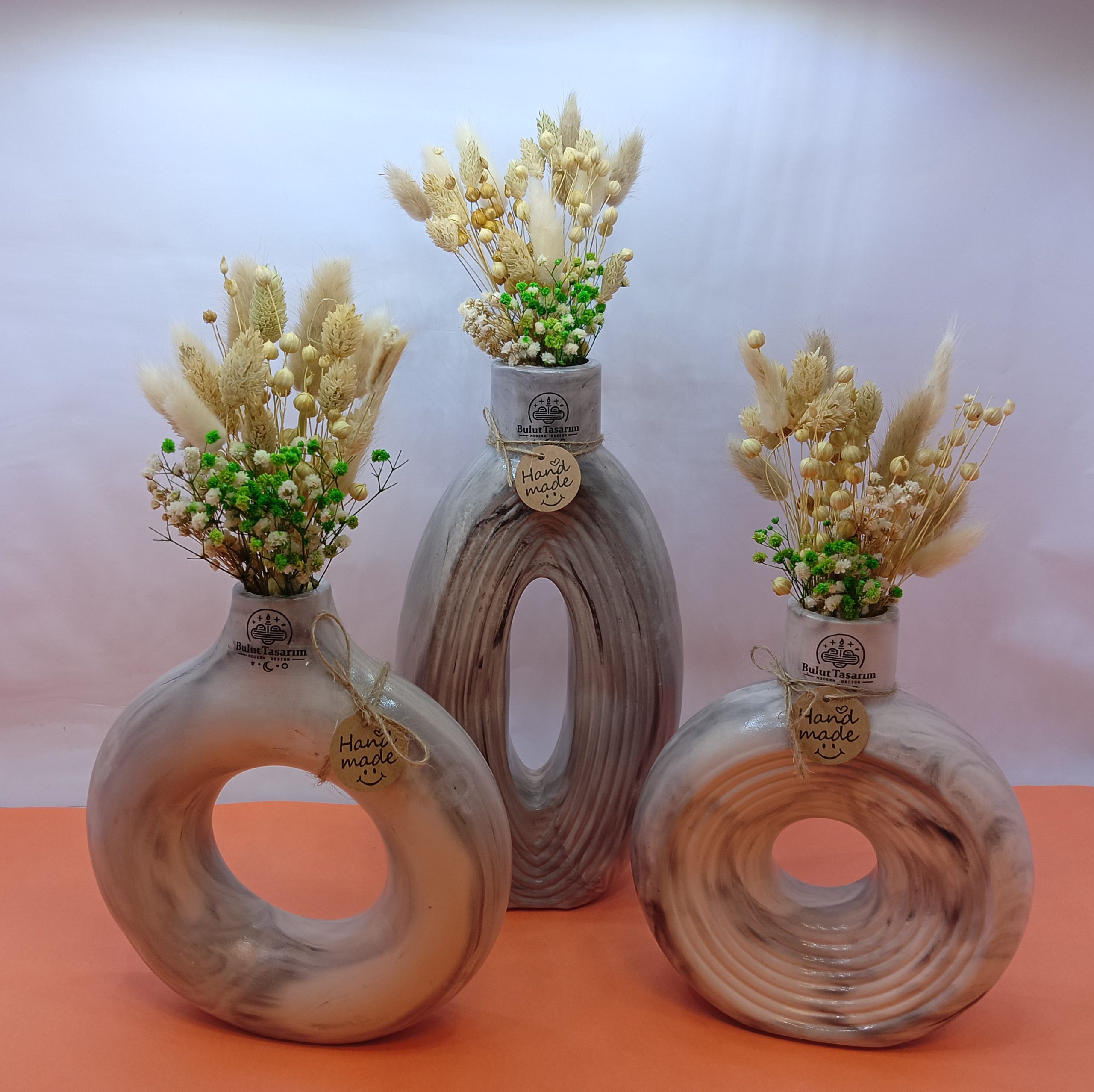 3'LÜ VAZO SET - Görsel 3