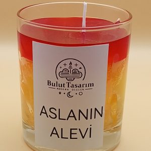 ASLANIN ALEVİ – GALATASARAY TARAFTARINA ÖZEL TASARIM MUM